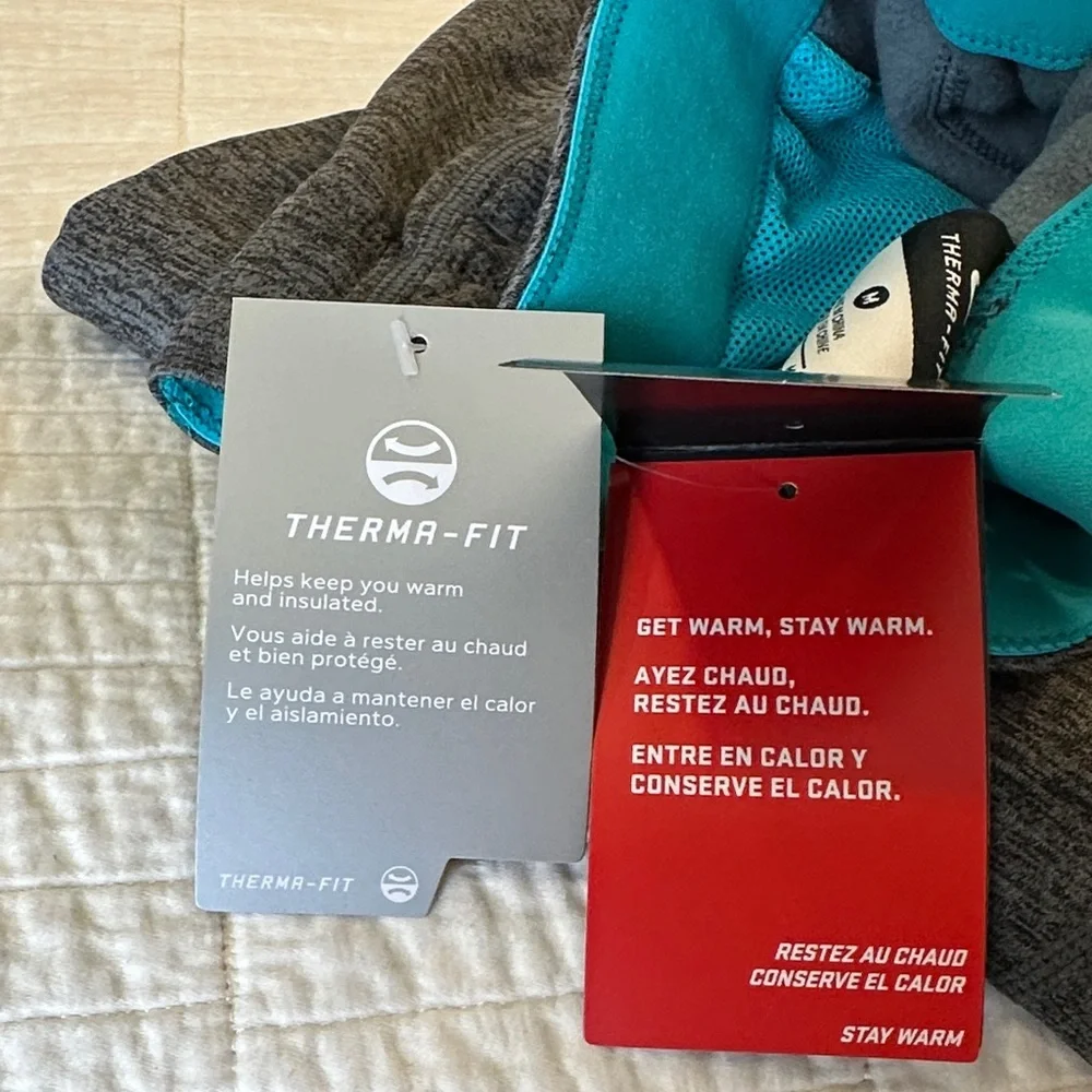 Nike Medium NWT Therma-Fit Gray Swearpant Track Pant - Picture 10 of 10